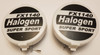 Driving Fog Lamps Pair 12V - 140mm Round with H3 Halogen Bulb