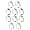 Hose Clamp Stainless Steel 10pcs 32-50mm