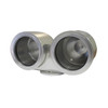 Dual Gauge Billet Aluminium Holder Cup / Pod Silver suit 60mm / 52mm