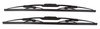 Metal Frame Windscreen Wiper Blades ( Pair x 2 ) - 14 inch (355mm)