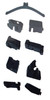 Frameless Windscreen Wiper Blades ( Pair x 2 ) - 18 inch (450mm)