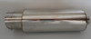 Drift Stainless Steel Exhaust Muffler 60mm (2.5 in) Inlet / 100mm (4 in) Outlet