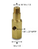 SAAS Gauge T-Piece Sender Adapter