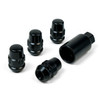 Acorn Lock Nut 12mm x 1.25 Blk/Chr