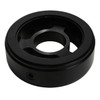 SAAS Oil Adaptor Plate Billet Black