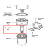 SAAS Oil Adaptor Plate