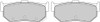 Racer Premium Brake Pads