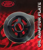 SAAS Oil Adaptor Plate Billet Black