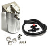 SAAS Oil Catch Can Tank 4x4 Baffled Polished Alloy Aluminium Billet 500ml