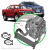 SAAS Silicone Intercooler RH Top Pipe Ranger/BT50 2011-2020 3.2L