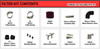 4X4 Universal Air Box Filter Kit