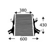 Intercooler Black Plus Piping KIT suits Ford Falcon FG XR6T XR6 Turbo
