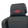 SAAS Seat Sports Cushion Pu Black Large With Logo