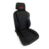SAAS Seat Sports Cushion Pu Black Large With Logo