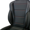 SAAS Seat Sports Cushion Pu Black Large With Logo