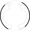 Brake Shoe Set - BS1189