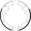 Brake Shoe Set - BS1323