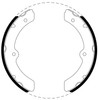 Brake Shoe Set - BS1449