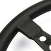 SAAS Steering Wheel Leatherette 350mm