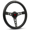 SAAS Steering Wheel Leatherette 350mm