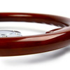 SAAS Steering Wheel Logano Wood Chrome Spoke