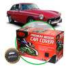 Car Cover Indoor Classic Small 4.0m Black With White Stripe