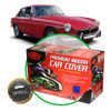 Car Cover Indoor Classic Small 4.0m Blue With White Stripe