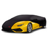 Car Cover Indoor Classic Ultra 4 Way 5.30m-5.60m Xlarge Black
