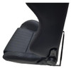 Comfort PU Leather Seat Black