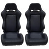 Comfort PU Leather Seat Black 