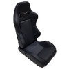 Comfort PU Leather Seat Black