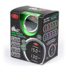 SAAS Dual Digital Gauge Air Pressure 0-220psi 52mm Trax