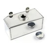 Windscreen Washer Bottle Polished Alloy Univ HK-HT-LC-LJ