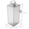 Windscreen Washer Bottle Polished Alloy Univ- XR-XC
