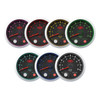SAAS Tachometer 0-8K Shiftlite 3-1/2 Black Street Series