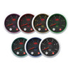 SAAS Tacho Diesel 0-5K Shiftlight 3 1/2" 89mm Black Street Series
