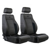 SAAS Seat Trax 4x4 Black Cloth A.D.R
