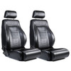 SAAS Seat Trax 4x4 Black Cloth A.D.R