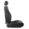 SAAS Seat Trax 4x4 Black Water Repellent Cloth A.D.R