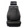 SAAS SSeat Trax 4x4 Black PU  / Black Cloth A.D.R