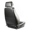 SAAS Seat Trax 4x4 Black Genuine Leather A.D.R