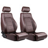 SAAS Seat Trax 4x4 Brown Genuine Leather A.D.R