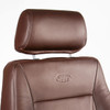 SAAS Seat Trax 4x4 Brown Genuine Leather A.D.R