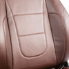 SAAS Seat Trax 4x4 Brown Genuine Leather A.D.R
