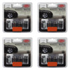 SAAS Wheel Nuts Acorn Taper 7/16 Chrome 35mm 5pk