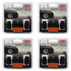 SAAS Wheel Nuts Acorn Taper 1/2 Black 35mm 5pk