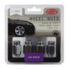 SAAS Wheel Nuts Acorn Taper 1/2 Chrome 35mm 5pk