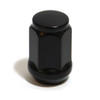 SAAS Wheel Nuts Flat Head Bulge 12 X 1.25 Black 35mm 5pk