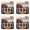 SAAS Wheel Nuts Mag 1/2" Chrome 43mm 5pk