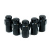SAAS Wheel Nuts Mag 12 X 1.25 Black 43mm 5pk